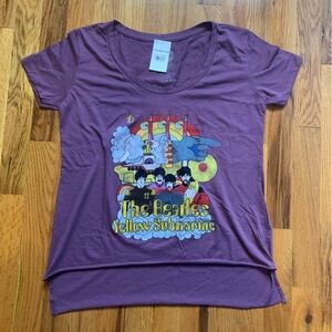 The Beatles Yellow Submarine purple shirt size S